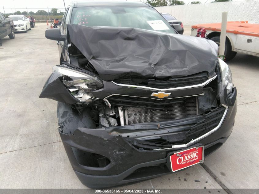 2016 CHEVROLET EQUINOX LS - 2GNALBEK0G6334409