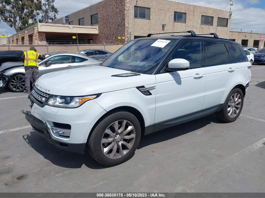 2016 LAND ROVER RANGE ROVER SPORT V6 DIESEL HSE - SALWR2KF6GA658285