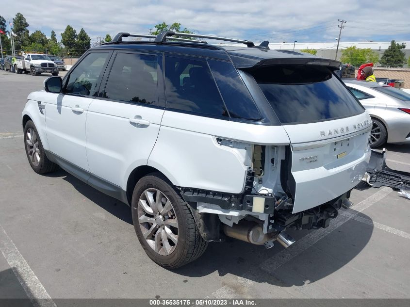 2016 LAND ROVER RANGE ROVER SPORT V6 DIESEL HSE - SALWR2KF6GA658285