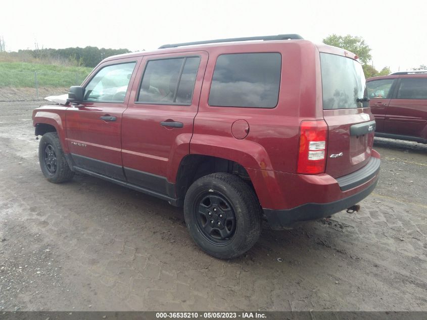 2016 JEEP PATRIOT SPORT - 1C4NJRBB3GD673924