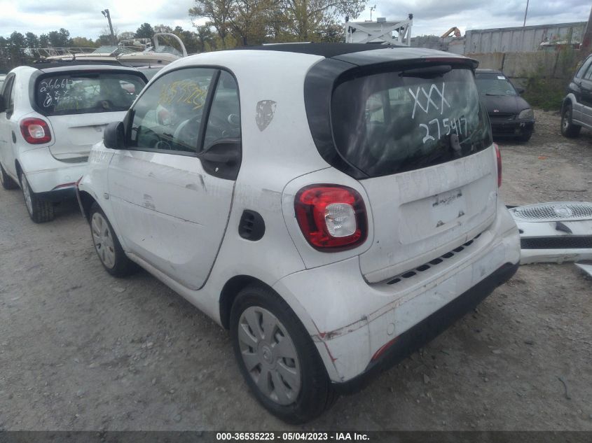 2017 SMART FORTWO PURE/PASSION/PRIME/PROXY - WMEFJ5DAXHK195775