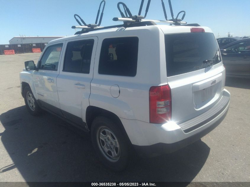 2015 JEEP PATRIOT SPORT - 1C4NJPBBXFD348965