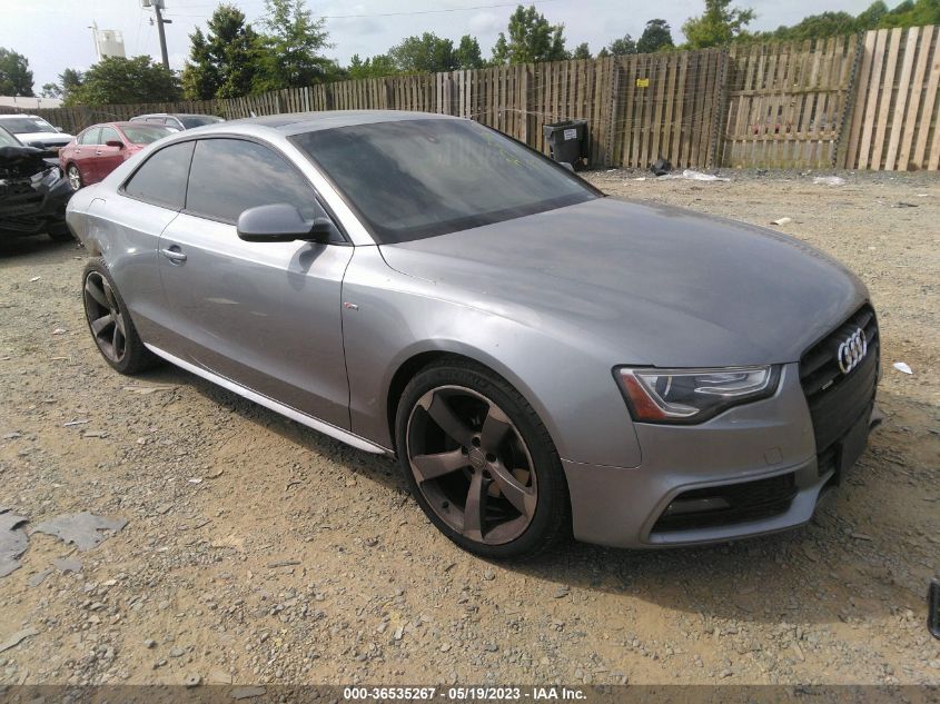 2015 AUDI A5 PREMIUM PLUS - WAUMFAFRXFA025998