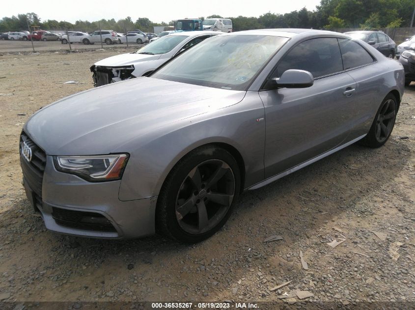 2015 AUDI A5 PREMIUM PLUS - WAUMFAFRXFA025998