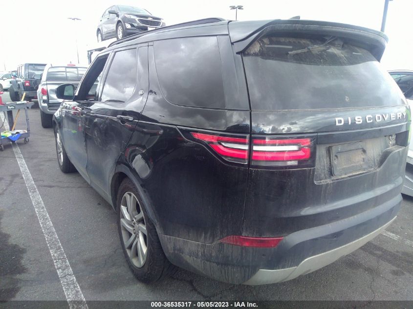 2017 LAND ROVER DISCOVERY HSE - SALRRBBV1HA047280