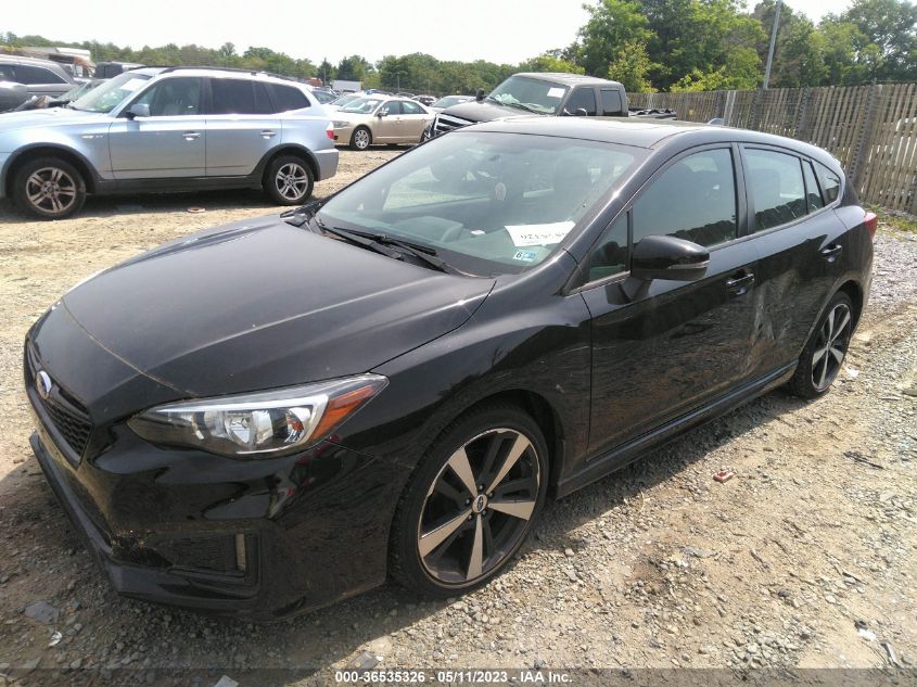 2018 SUBARU IMPREZA SPORT - 4S3GTAM63J3702520