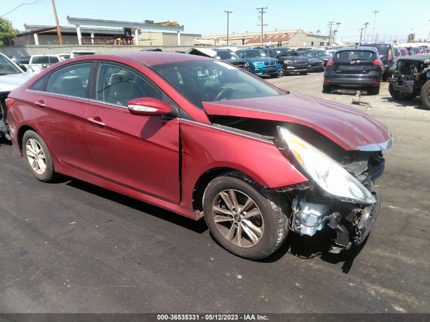 2014 HYUNDAI SONATA GLS - 5NPEB4AC2EH946210