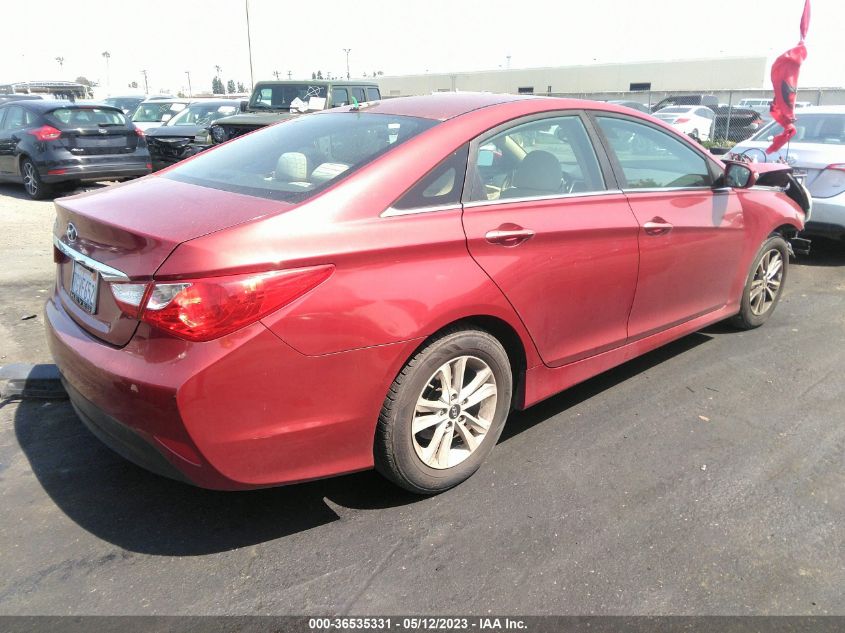 2014 HYUNDAI SONATA GLS - 5NPEB4AC2EH946210