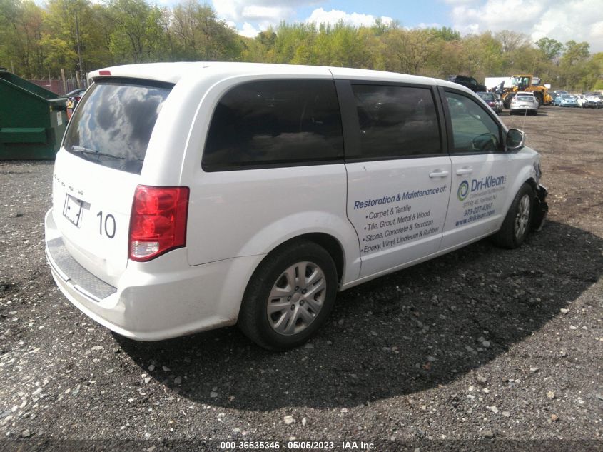 2018 DODGE GRAND CARAVAN SE - 2C4RDGBG3JR231318