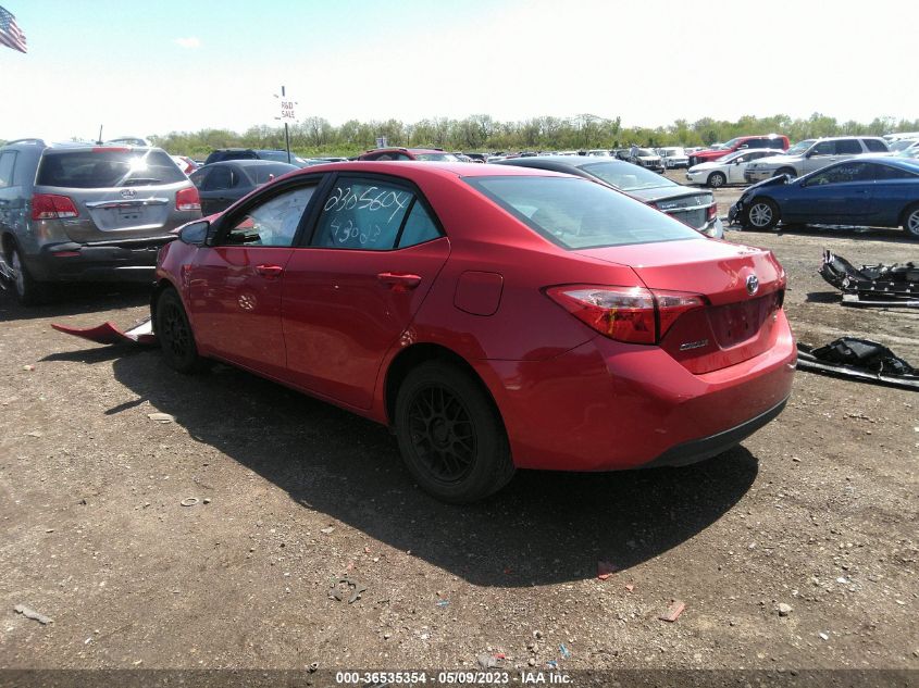 2018 TOYOTA COROLLA L/LE/XLE/SE/XSE - 2T1BURHEXJC015159