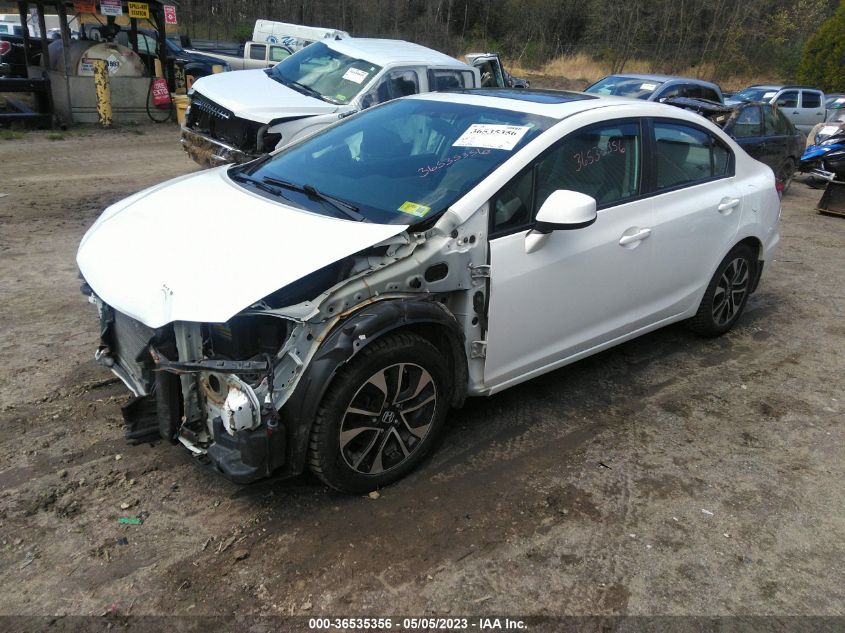 2013 HONDA CIVIC SDN EX - 2HGFB2F81DH543213