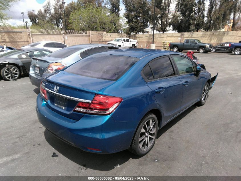 2014 HONDA CIVIC SEDAN EX - 19XFB2F88EE263476