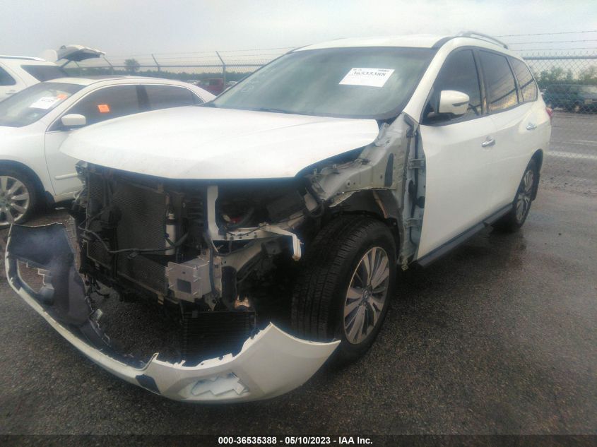 2019 NISSAN PATHFINDER SV - 5N1DR2MM1KC647147