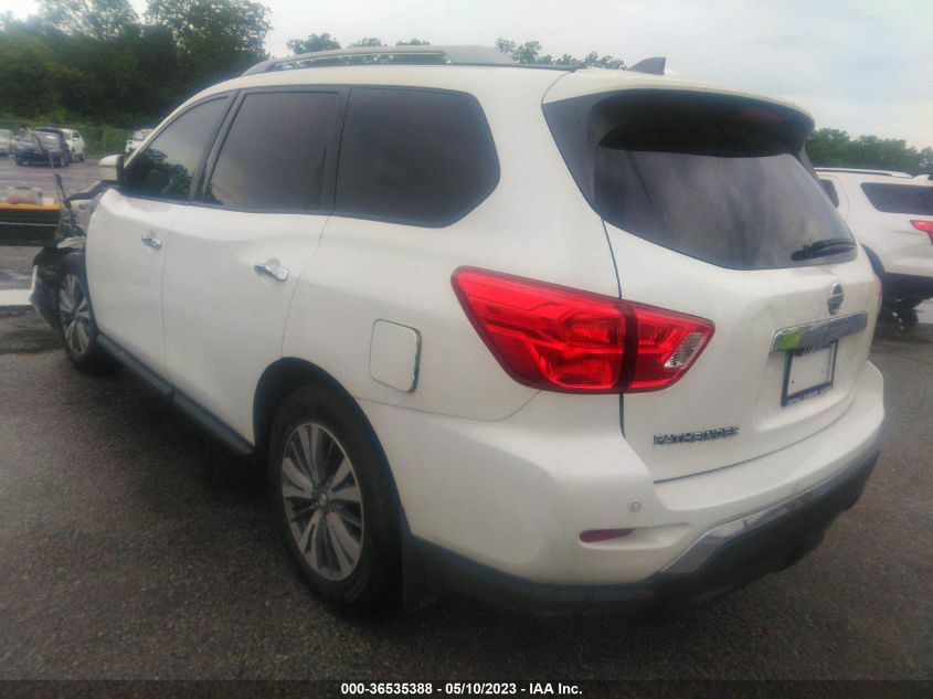 2019 NISSAN PATHFINDER SV - 5N1DR2MM1KC647147