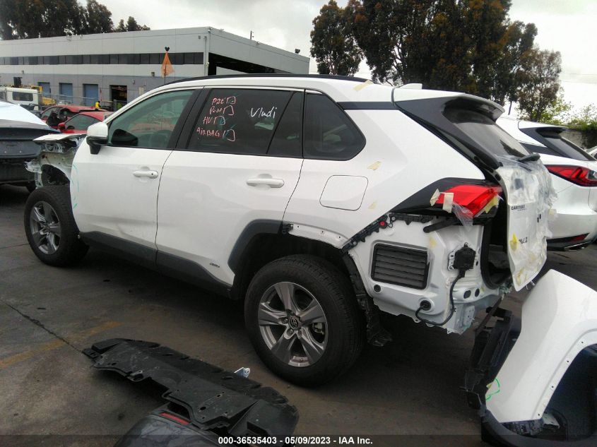 2022 TOYOTA RAV4 HYBRID LE - 4T3MWRFV6NU053778