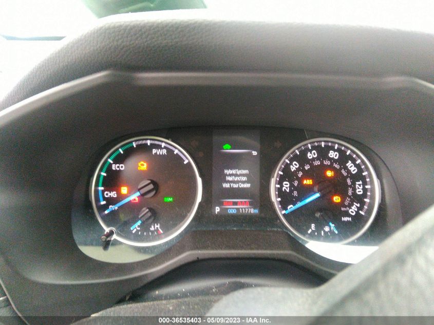 2022 TOYOTA RAV4 HYBRID LE - 4T3MWRFV6NU053778