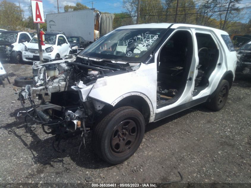 2018 FORD POLICE INTERCEPTOR - 1FM5K8AR9JGC74913