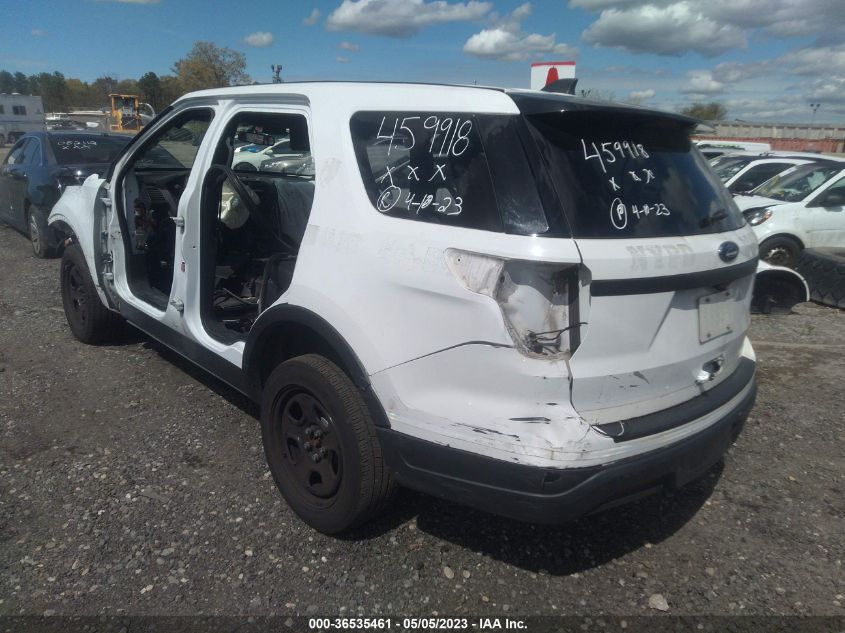 2018 FORD POLICE INTERCEPTOR - 1FM5K8AR9JGC74913