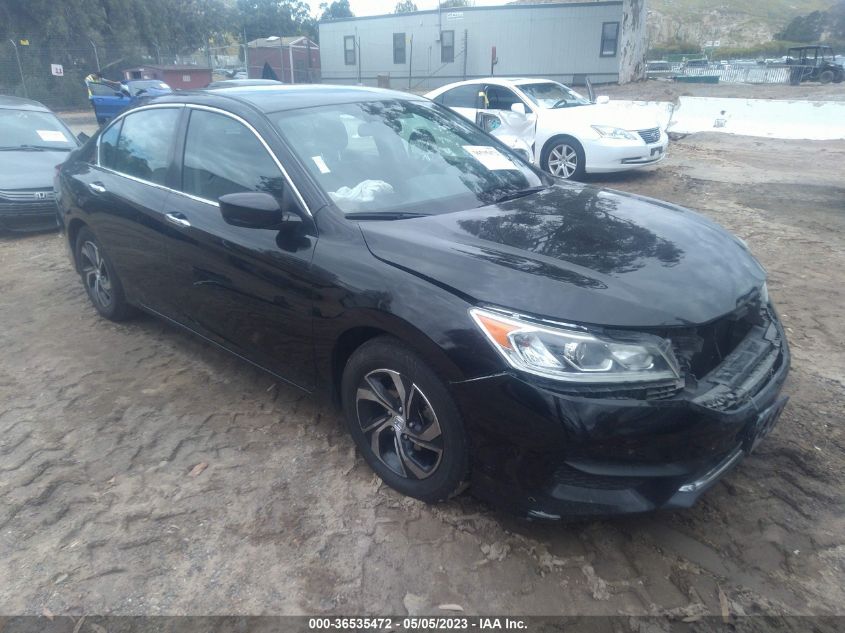 2017 HONDA ACCORD SEDAN LX - 1HGCR2F35HA290792