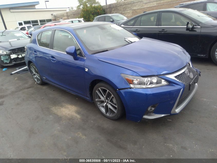 2014 LEXUS CT 200H HYBRID - JTHKD5BH3E2205691