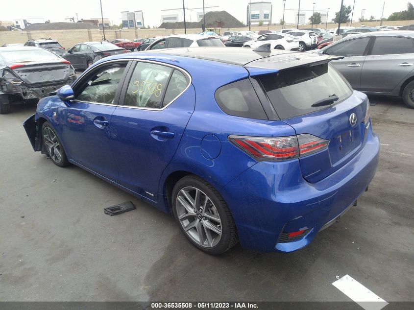2014 LEXUS CT 200H HYBRID - JTHKD5BH3E2205691