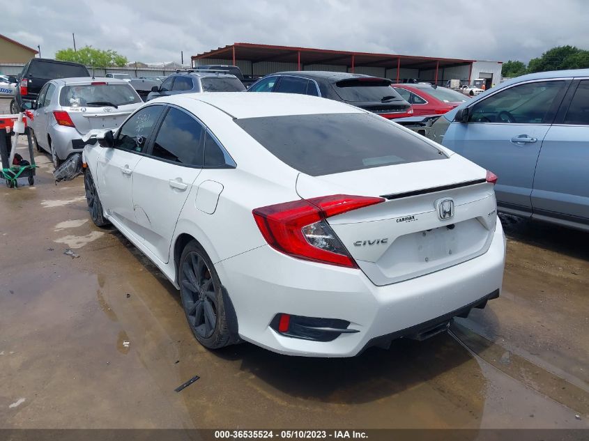 2020 HONDA CIVIC SEDAN SPORT - 2HGFC2F80LH505726