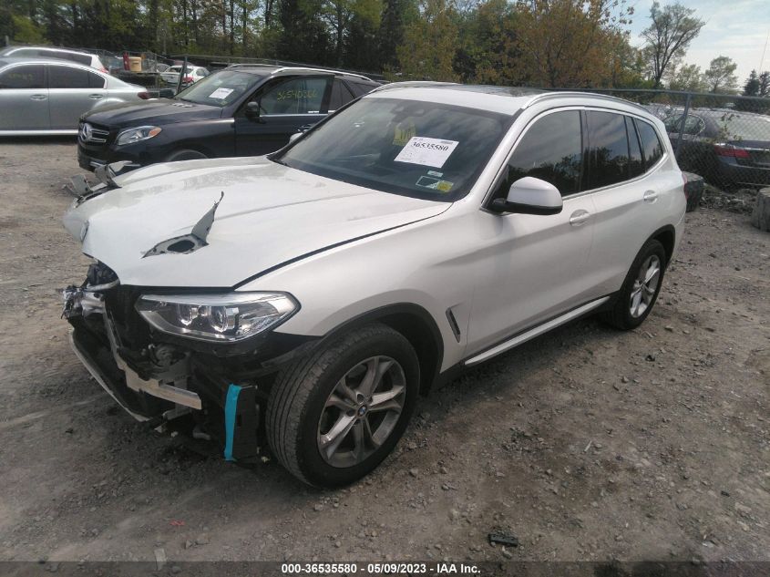 5UXTY5C09L9C68027 2020 BMW X3, photo no. 2