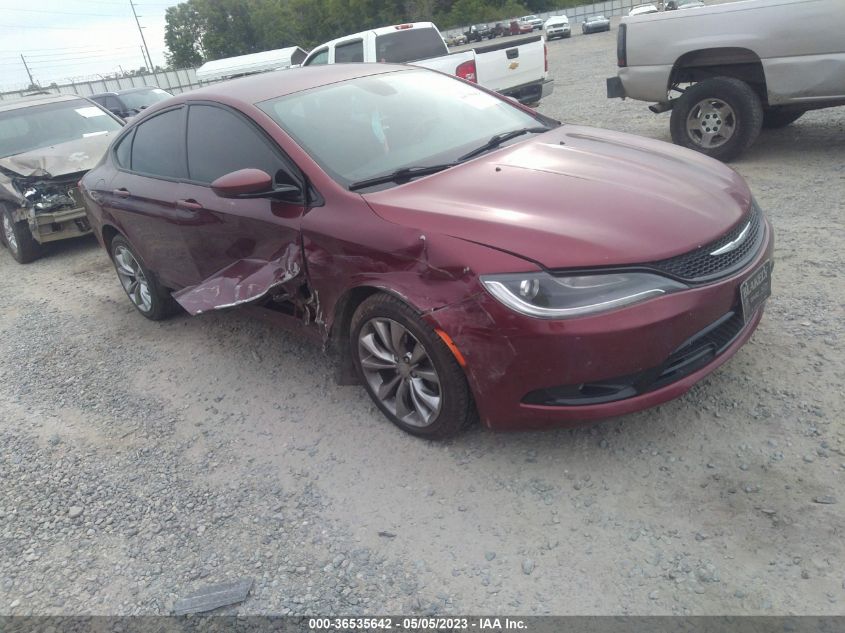 2015 CHRYSLER 200 S - 1C3CCCBB2FN595244