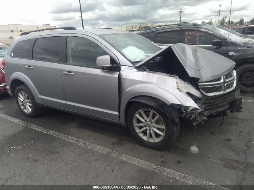 2016 DODGE JOURNEY SXT - 3C4PDCBGXGT156297
