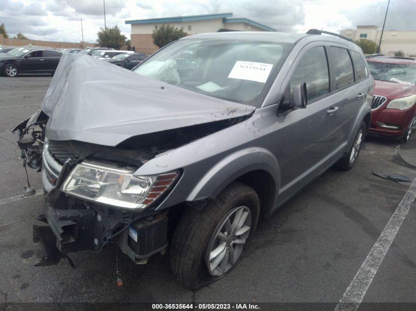 2016 DODGE JOURNEY SXT - 3C4PDCBGXGT156297