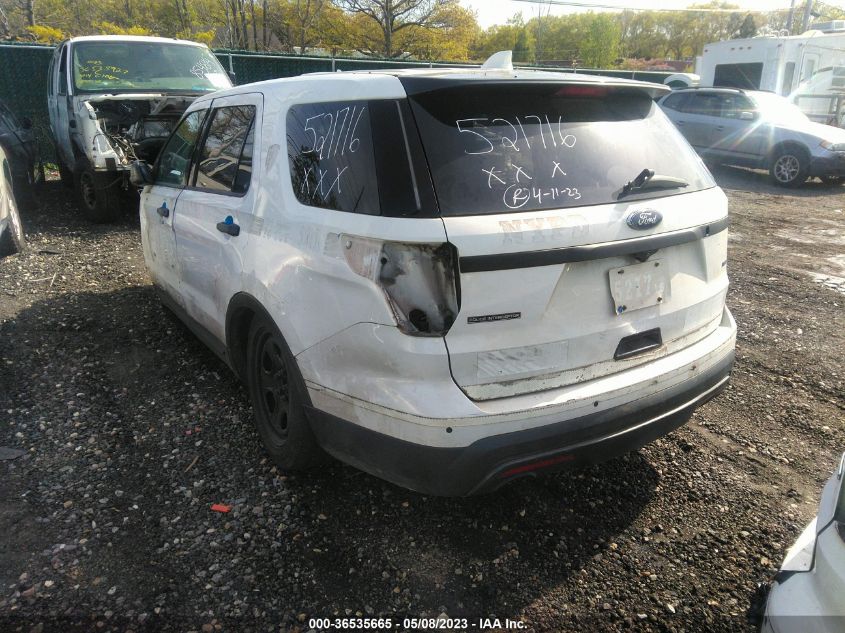 2016 FORD UTILITY POLICE 1FM5K8AR4GGB81502