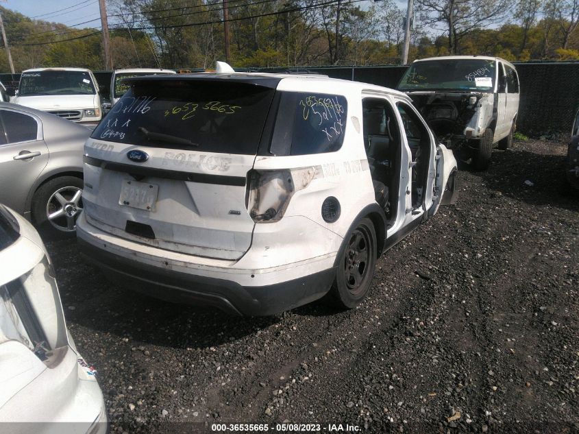 2016 FORD UTILITY POLICE 1FM5K8AR4GGB81502