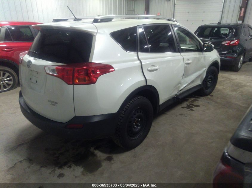 2015 TOYOTA RAV4 LIMITED - JTMDFREV8FD124110