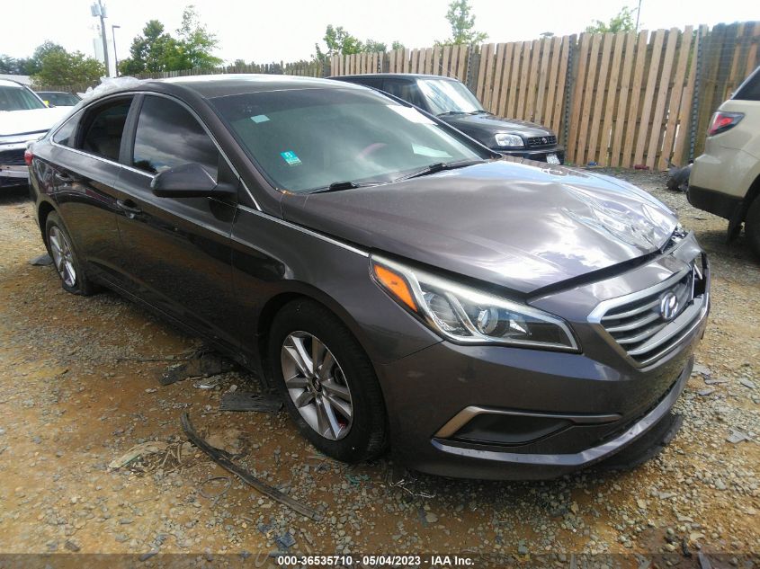 2016 HYUNDAI SONATA 2.4L SE - 5NPE24AF8GH310162