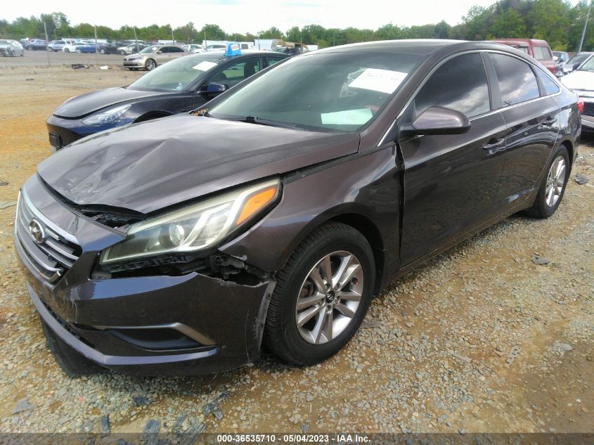 2016 HYUNDAI SONATA 2.4L SE - 5NPE24AF8GH310162