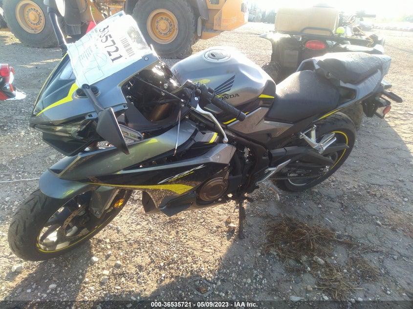 VIN MLHPC6259N5301262 2022 HONDA CBR500 RA
