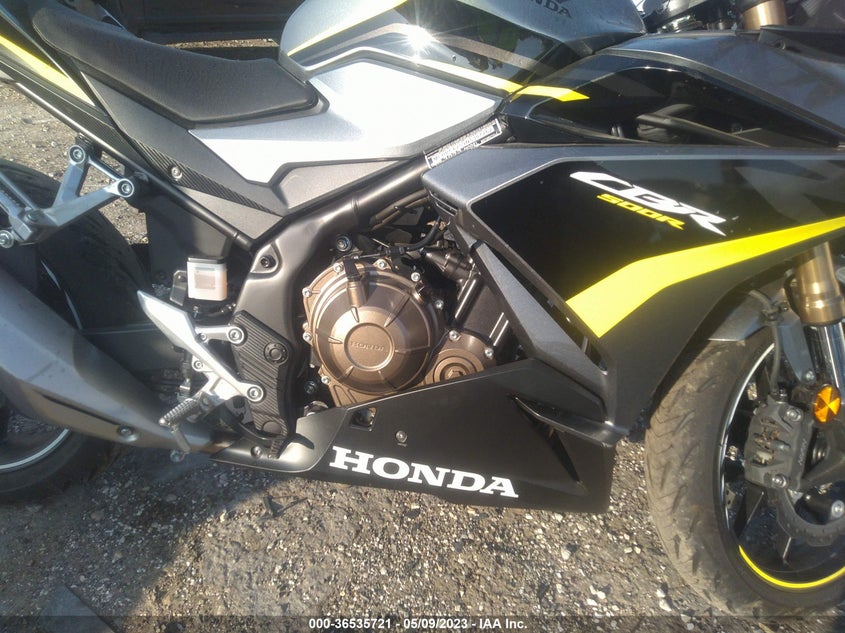 VIN MLHPC6259N5301262 2022 HONDA CBR500 RA
