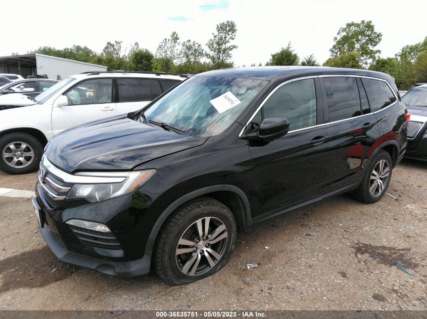 2016 HONDA PILOT EX-L - 5FNYF6H55GB056130