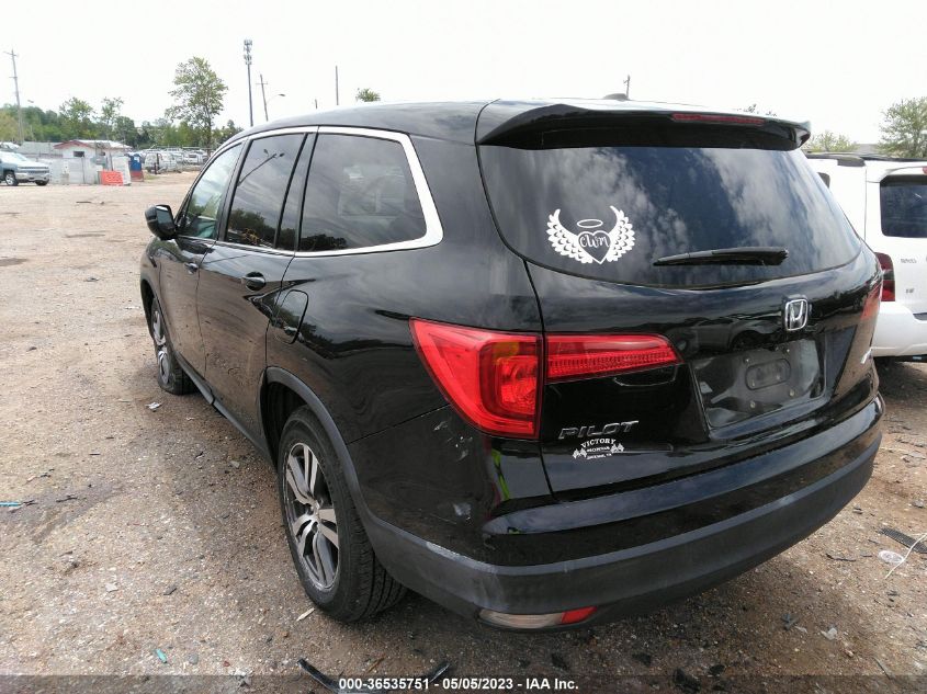 2016 HONDA PILOT EX-L - 5FNYF6H55GB056130
