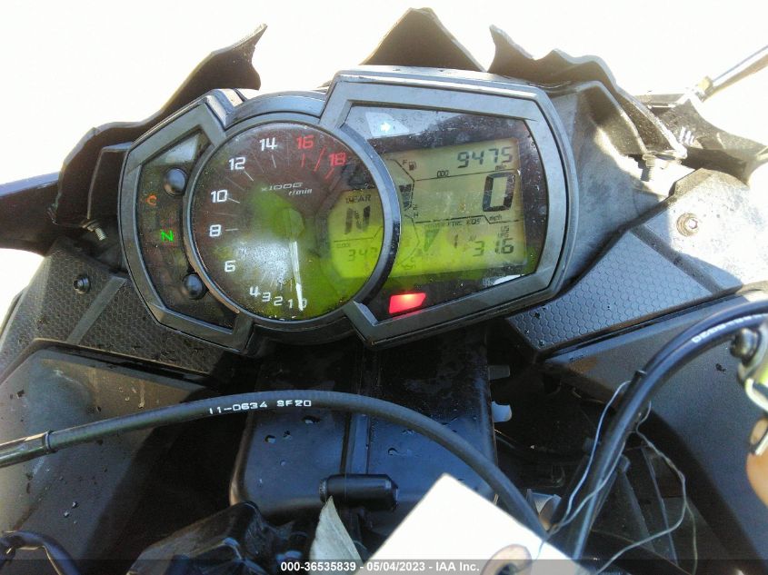 2019 KAWASAKI ZX636 K JKBZXJH19KA000121
