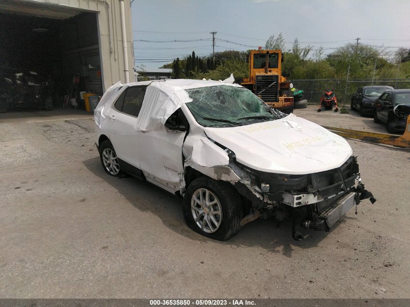 2022 CHEVROLET EQUINOX LT - 3GNAXUEV8NL153710