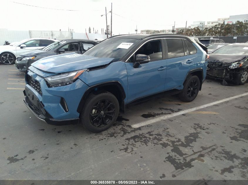 2022 TOYOTA RAV4 HYBRID XSE - JTME6RFV8ND522001