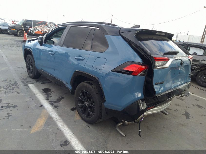 2022 TOYOTA RAV4 HYBRID XSE - JTME6RFV8ND522001