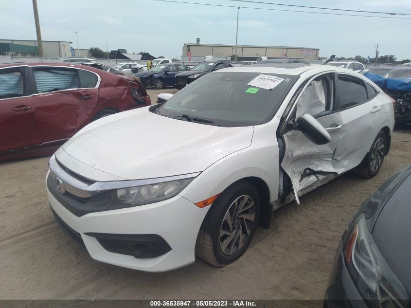 2018 HONDA CIVIC SEDAN EX - 19XFC2F82JE033312