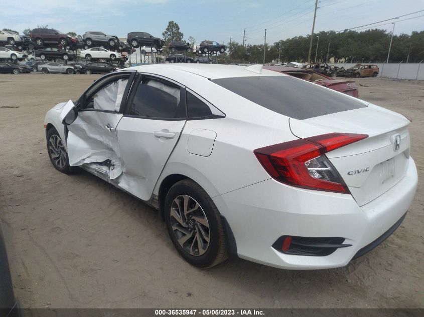 2018 HONDA CIVIC SEDAN EX - 19XFC2F82JE033312