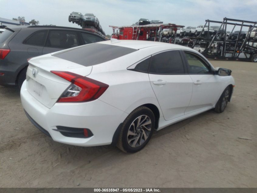 2018 HONDA CIVIC SEDAN EX - 19XFC2F82JE033312