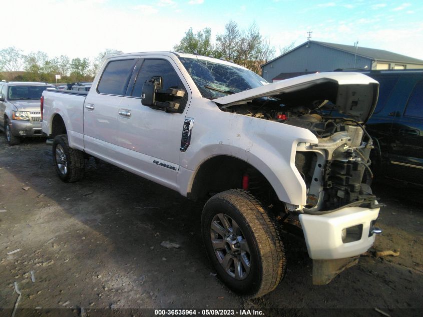 2017 FORD SUPER DUTY F-250 SRW LARIAT/PLATINUM - 1FT7W2BT0HEC61000