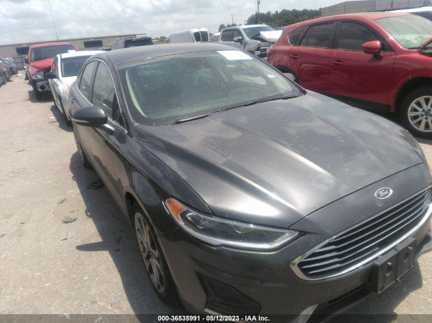 2019 FORD FUSION SEL - 3FA6P0CD6KR253966