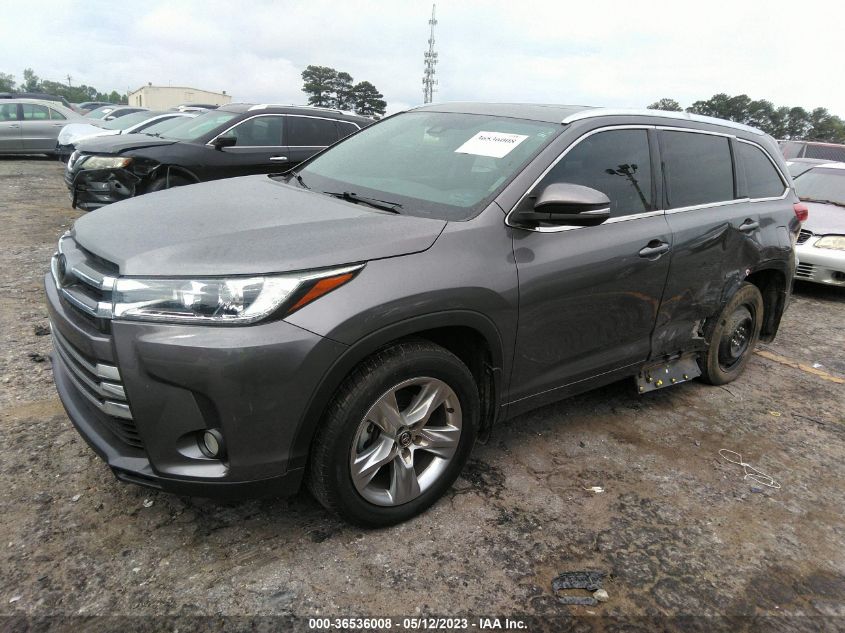2018 TOYOTA HIGHLANDER LIMITED - 5TDDZRFH4JS485203