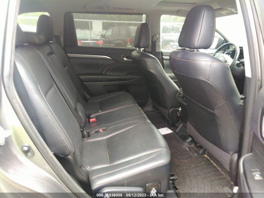 2018 TOYOTA HIGHLANDER LIMITED - 5TDDZRFH4JS485203